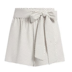 Alice + Olivia by Stacey Bendet Linn Paperbag Waist Dot Shorts NWT